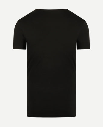 2-pack T-shirts met ronde hals | Black