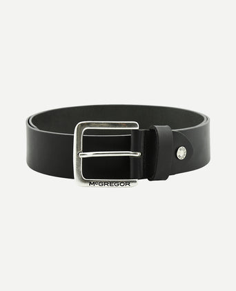 Nette leren riem | Black