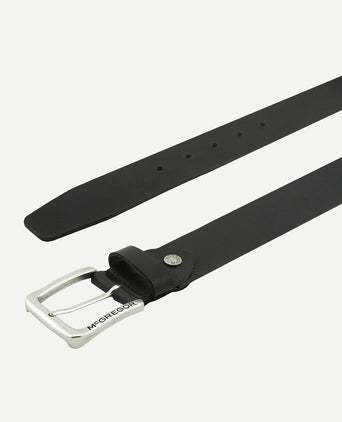 Nette leren riem | Black