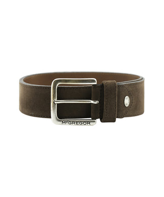 Suede leather belt | Dark Brown Suede leather belt | Dark Brown