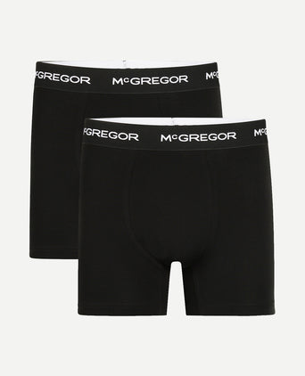 3-pack Cotton Boxers with Stretch | Black