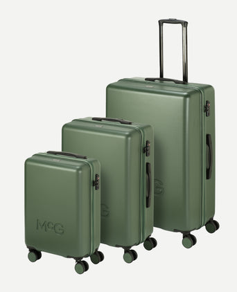 SOHO Suitcase Set SML | Dark Green