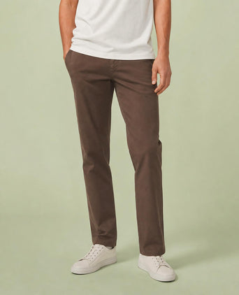 Chino Garment Dyed Modern Fit | Chocolate Brown