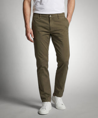 Chino Garment Dyed Modern Fit | Olive Chino Garment Dyed Modern Fit | Olive