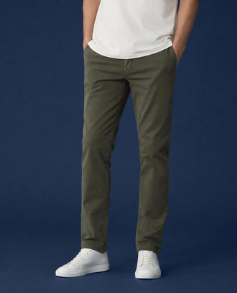 Chino Garment Dyed Modern Fit | Olive