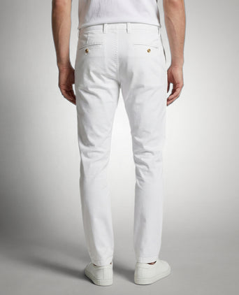 Chino Garment Dyed Modern Fit | White