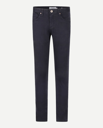 Trousers Five Pocket Garment Dyed | Navy