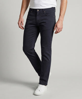 Trousers Five Pocket Garment Dyed | Navy Trousers Five Pocket Garment Dyed | Navy