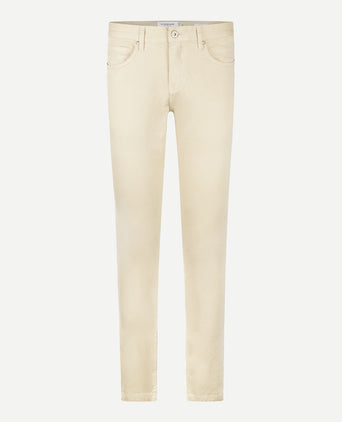 Trousers Five Pocket Garment Dyed | Sand