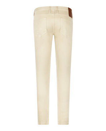 Broek Five Pocket Garment Dyed | Sand