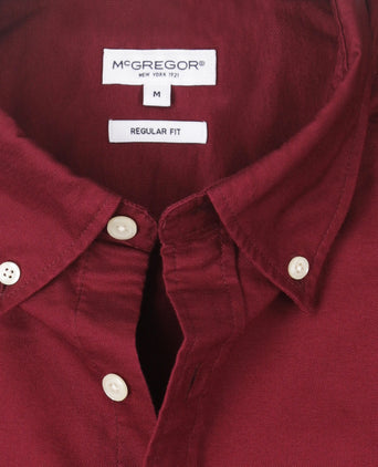 Overhemd Oxford Stretch | Burgundy