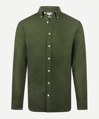 Oxford Stretch Shirt | Dark Olive Oxford Stretch Shirt | Dark Olive