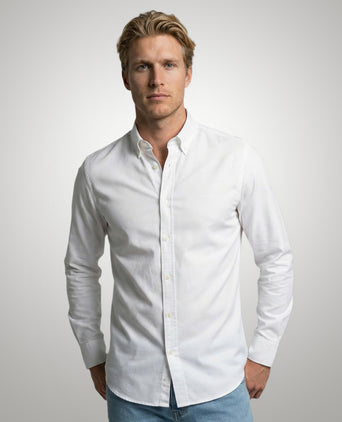Shirt Oxford Stretch | White