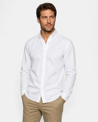 Shirt Oxford Stretch | White