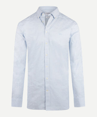 Oxford Shirt Narrow Stripe | Light Blue Oxford Shirt Narrow Stripe | Light Blue