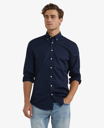 Poplin Shirt | Navy