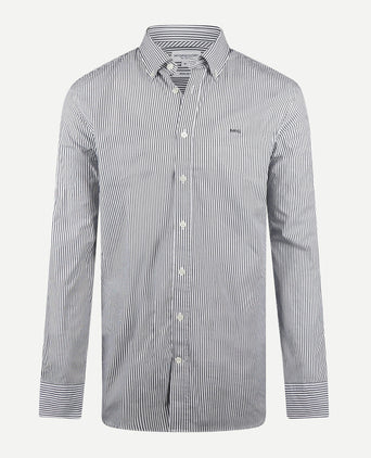 Shirt Poplin Stripe | Navy