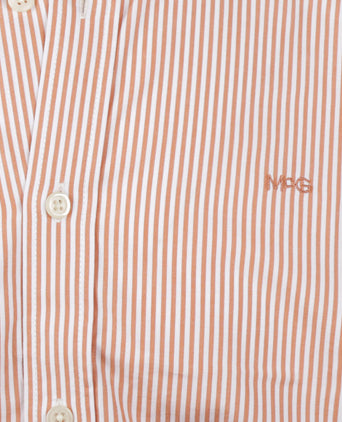 Overhemd Poplin Streep | Sundown