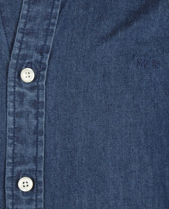 Overhemd Denimlook | Medium Blue