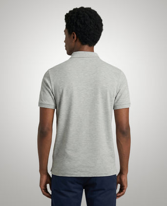 Classic Polo Regular Fit | Medium Gray Melange