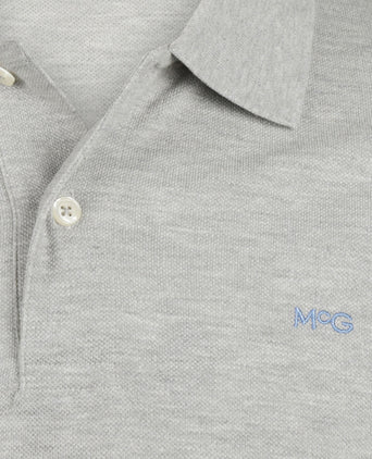 Classic Polo Regular Fit | Medium Gray Melange