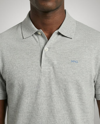 Classic Polo Regular Fit | Medium Gray Melange