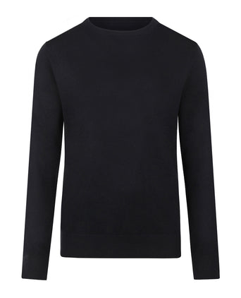 Sweater Cotton-Cashmere Round Neck | Navy