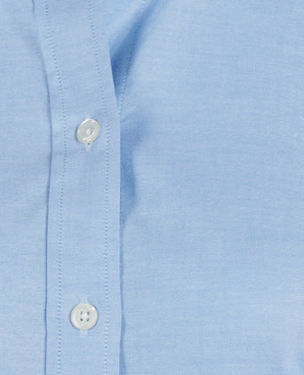 Blouse Oxford Stretch | Light Blue