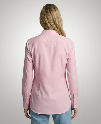 Blouse Oxford Stretch | Light Pink