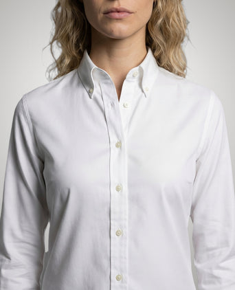 Blouse Oxford Stretch | White