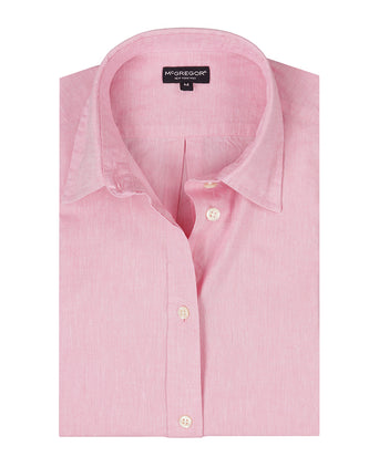 Blouse Cotton Linen | Light Pink