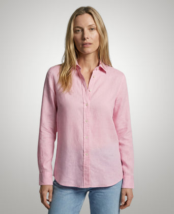 Blouse Cotton Linen | Light Pink