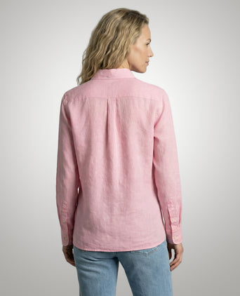 Blouse Katoen Linnen | Light Pink