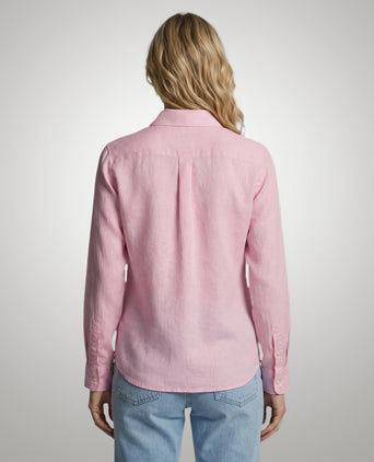 Blouse Cotton Linen | Light Pink