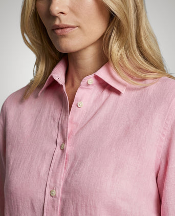 Blouse Cotton Linen | Light Pink