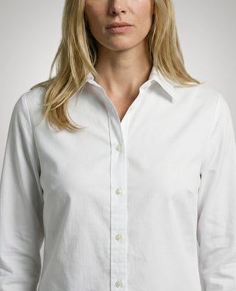 Blouse Katoen Linnen | White