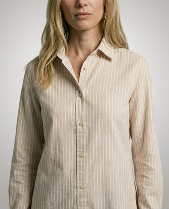 Blouse Katoen Linnen Streep | Kit