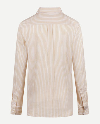 Blouse Katoen Linnen Streep | Kit