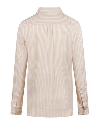 Blouse Katoen Linnen Streep | Kit