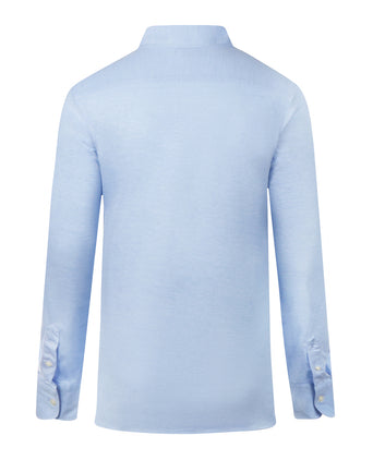 Blouse Stretch Piqué | Light Blue