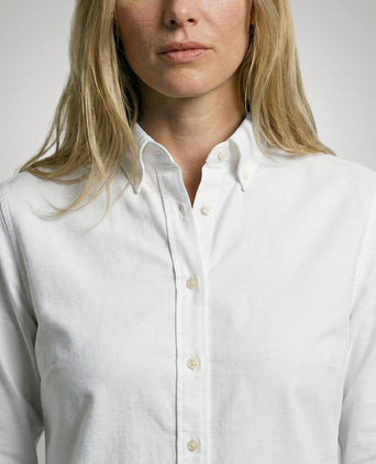 Blouse Stretch Piqué | White
