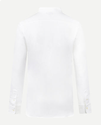 Blouse Stretch Piqué | White