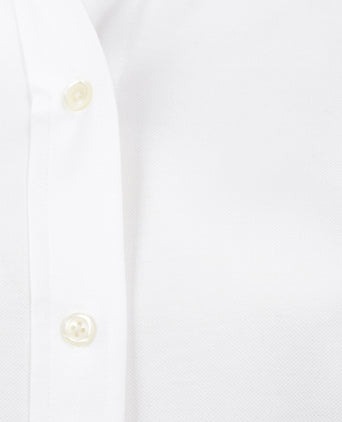 Blouse Stretch Piqué | White