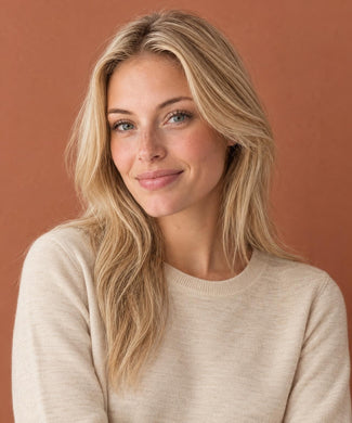 Cotton-Cashmere Crewneck Sweater | Sand Cotton-Cashmere Crewneck Sweater | Sand