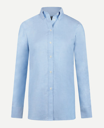 Blouse Stretch Oxford | Light Blue