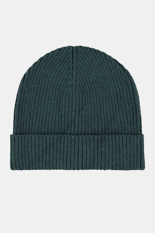 Cotton cashmere hat | Dark Green