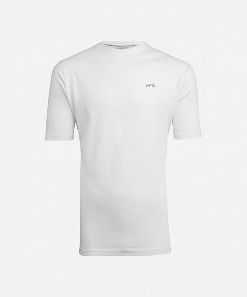 Basic T-shirt with logo in 2-pack | White