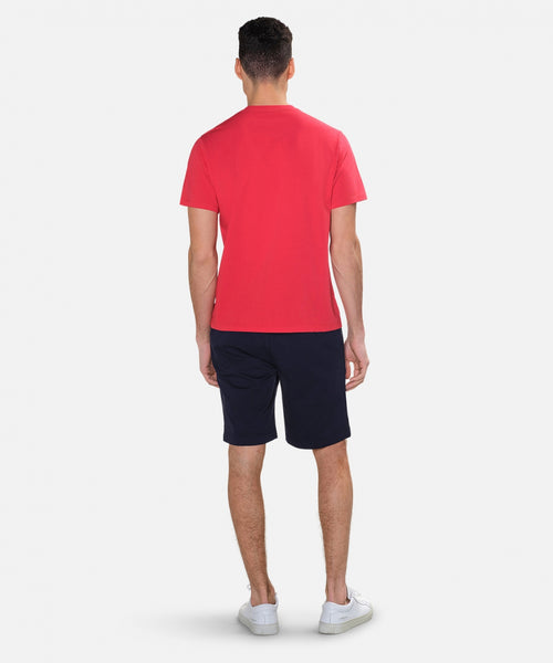 T-Shirt met vlag | Red