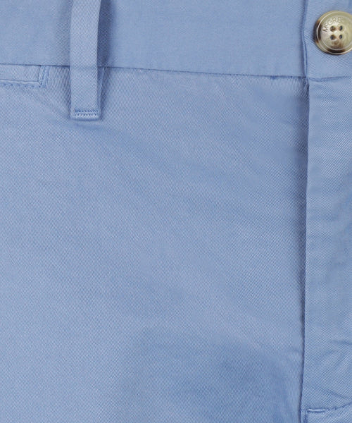 Garment dyed chinos | Medium Blue