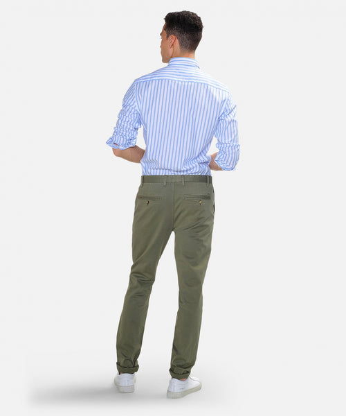 Garment dyed chino | Olive